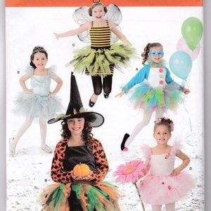 2011 Simplicity Pattern Child's Sz 3-6 #2071 costume ballerina bee more Uncut FF